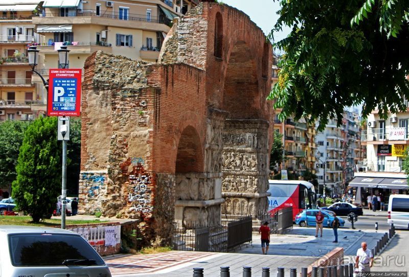Триумфальная арка Галерия в Салониках (ЮНЕСКО №456-002)