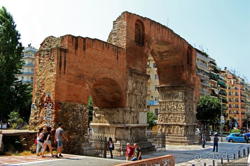 Триумфальная арка Галерия в Салониках (ЮНЕСКО №456-002)