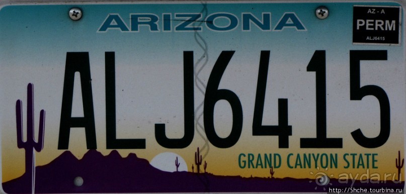 Альбом отзыва "Номерные знаки США — краткая характеристика штата и хозяина"