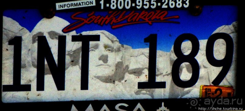 Альбом отзыва "Номерные знаки США — краткая характеристика штата и хозяина"