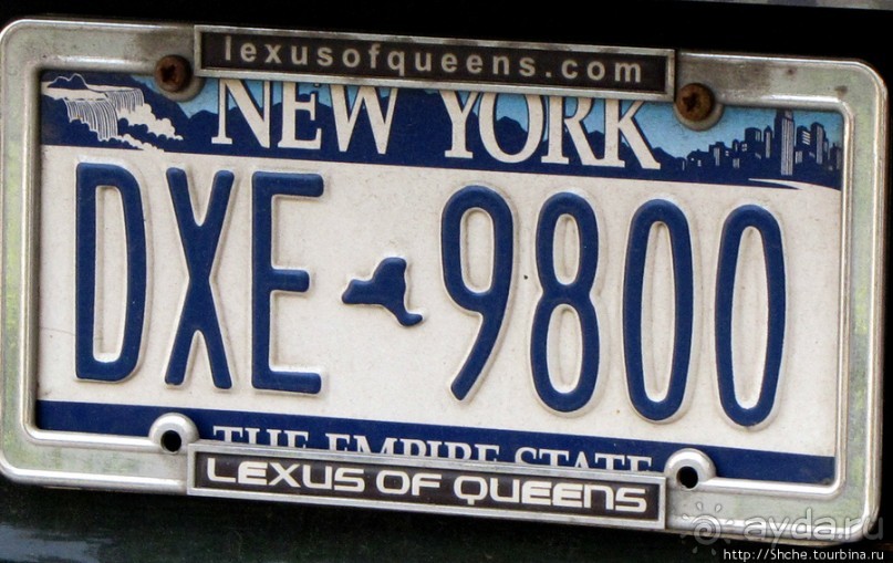 Номерные знаки США — краткая характеристика штата и хозяина