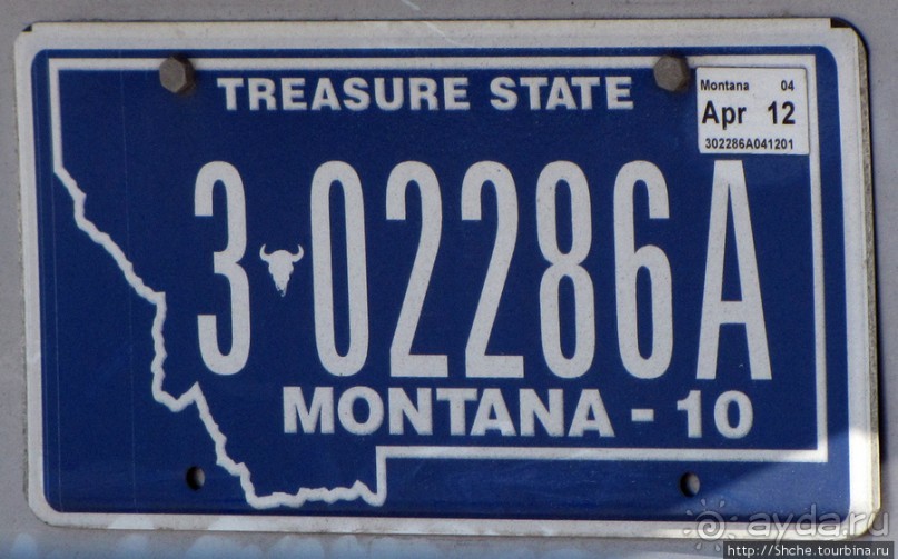 Номерные знаки США — краткая характеристика штата и хозяина