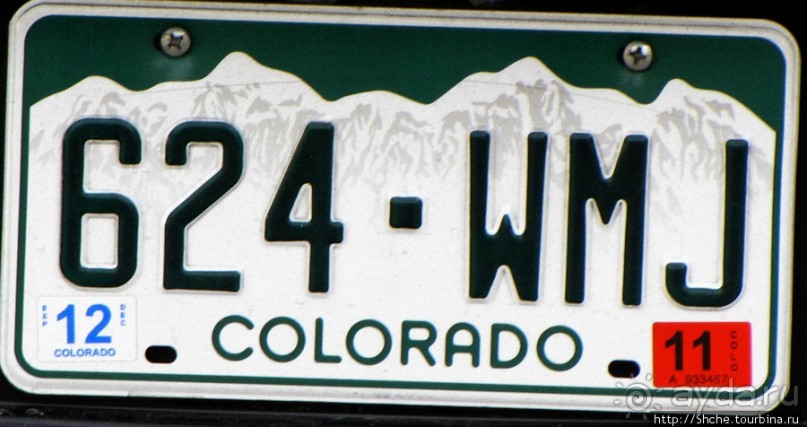 Номерные знаки США — краткая характеристика штата и хозяина