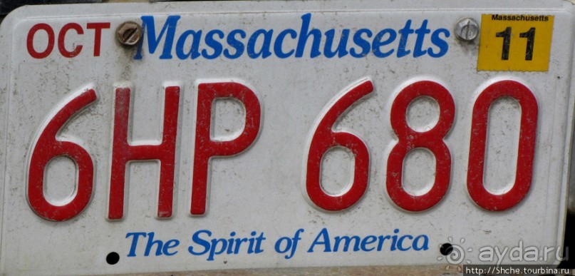 Номерные знаки США — краткая характеристика штата и хозяина