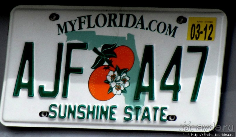 Номерные знаки США — краткая характеристика штата и хозяина