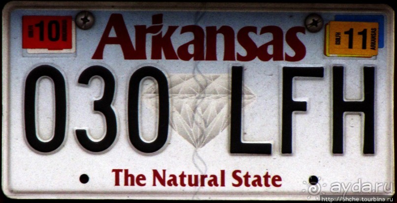 Номерные знаки США — краткая характеристика штата и хозяина