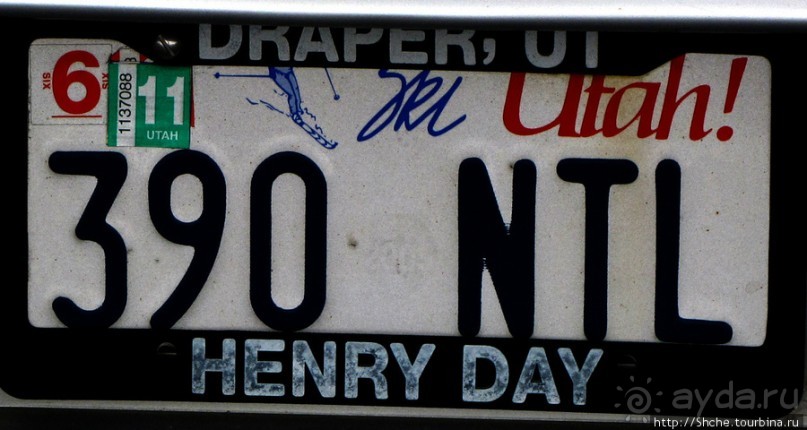 Номерные знаки США — краткая характеристика штата и хозяина