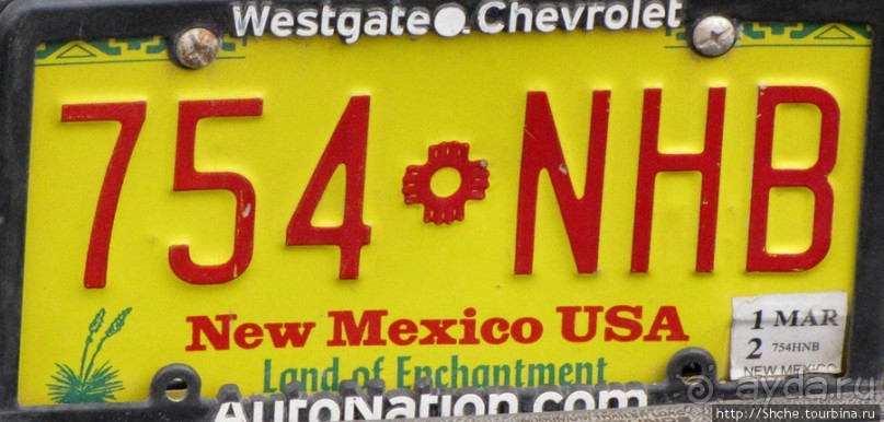 Номерные знаки США — краткая характеристика штата и хозяина
