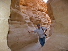 Выкрутасы природы: цветной каньон в Синайской пустыне