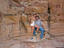 Выкрутасы природы: цветной каньон в Синайской пустыне