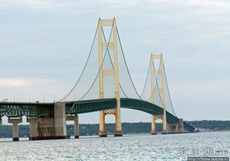 Мост Макинак — один из самых-самых-самых мостов в мире
