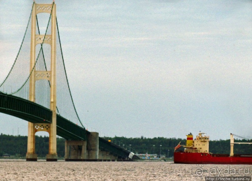 Мост Макинак — один из самых-самых-самых мостов в мире