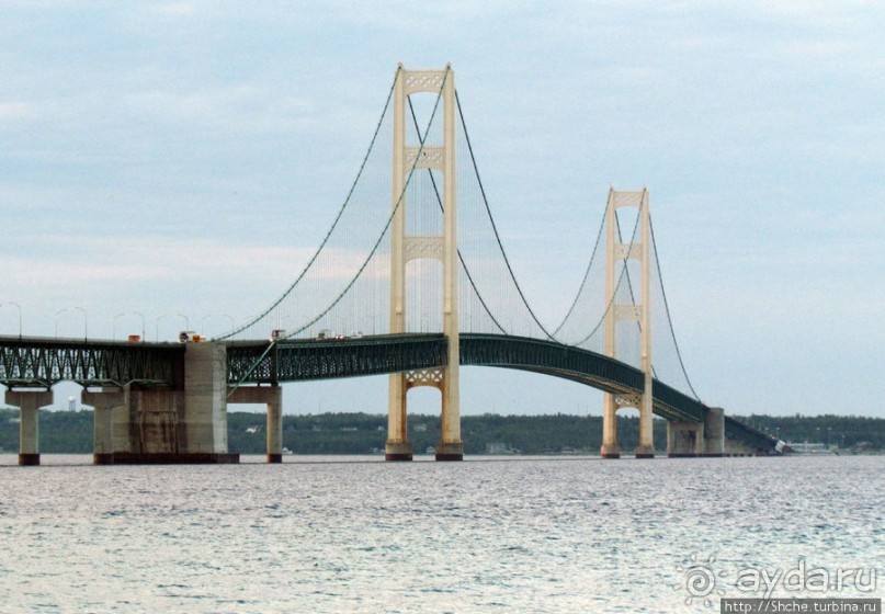 Мост Макинак — один из самых-самых-самых мостов в мире