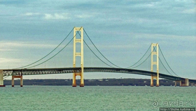 Мост Макинак — один из самых-самых-самых мостов в мире