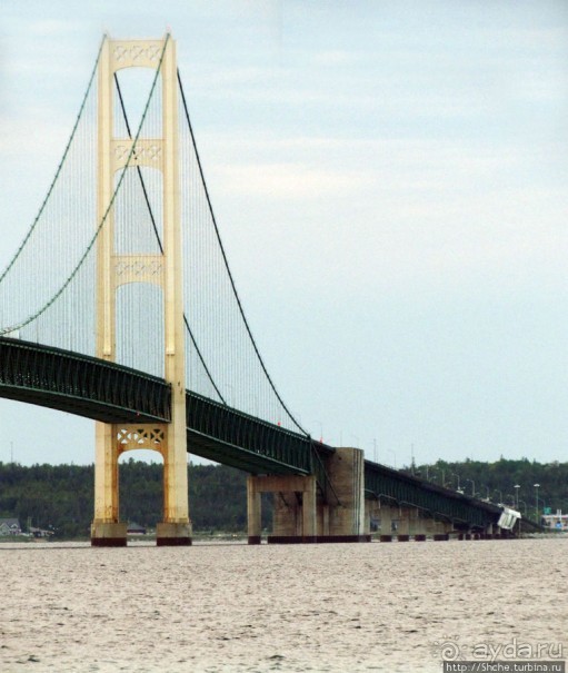 Мост Макинак — один из самых-самых-самых мостов в мире