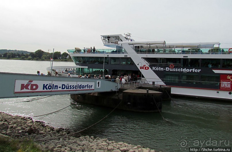 По Рейну на теплоходе с компанией KD (Koln-Dusseldorfer)