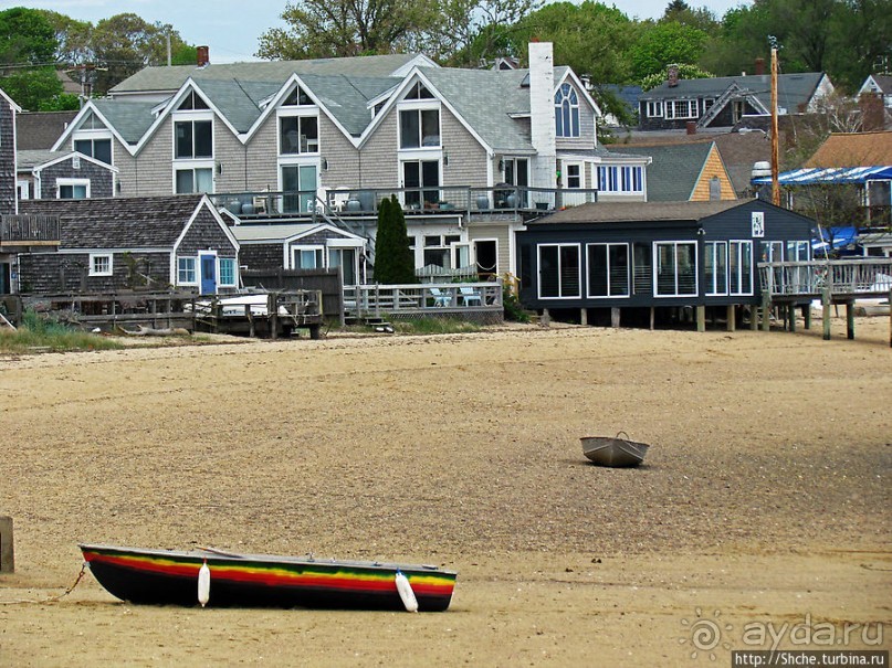 Город на море — значит есть берег. Провинстаун — курорт США
