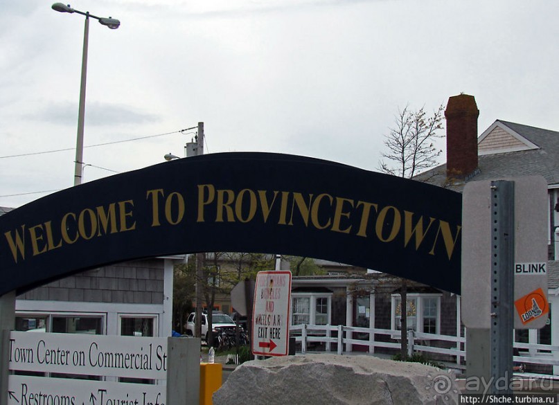 Город на море — значит есть берег. Провинстаун — курорт США