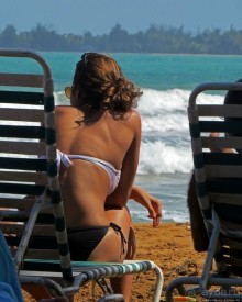 Типа пляжный отдых в Пуэрто-Рико — 1,5 купаний за неделю