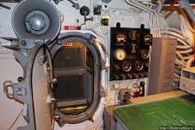 Осмотр подводной лодки USS Bowfin (SS-287) в Перл-Харбор