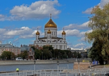 С Ершовым по Москве... Храм Христа Спасителя, хоть и закрыто