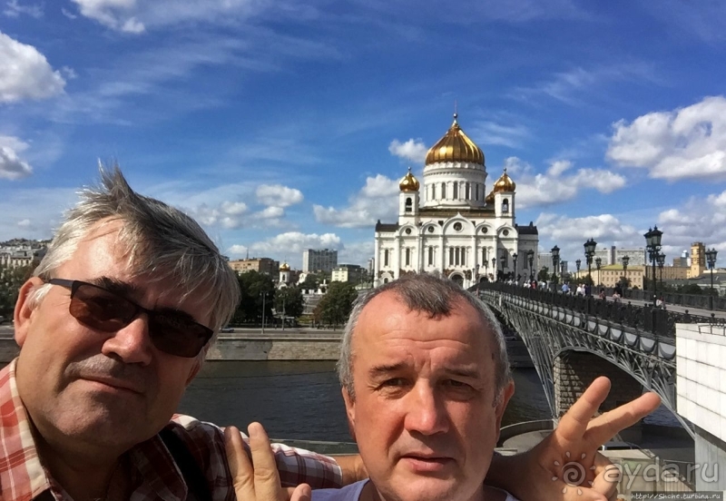 С Ершовым по Москве... Храм Христа Спасителя, хоть и закрыто
