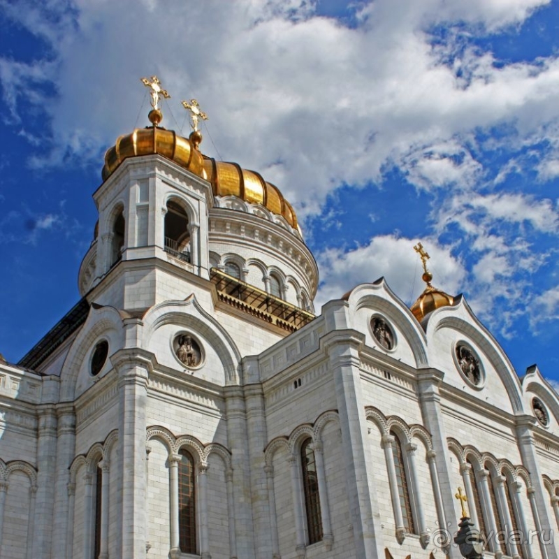 С Ершовым по Москве... Храм Христа Спасителя, хоть и закрыто