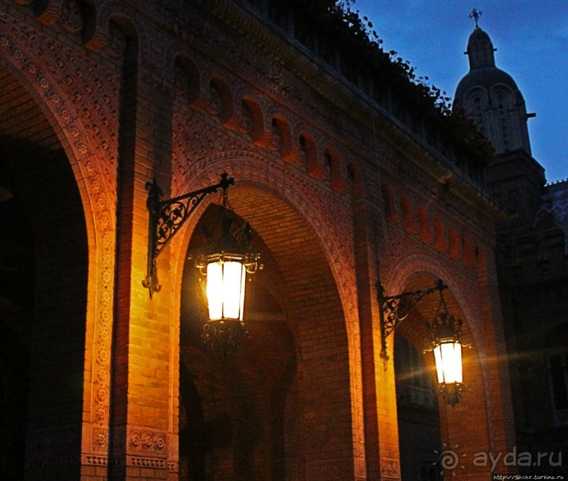 Чтобы не сбились мы с пути, горят ночные фонари