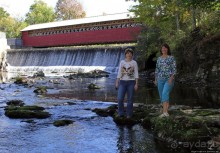 Крытый мост Тафтсвиль / Taftsville Covered Bridge