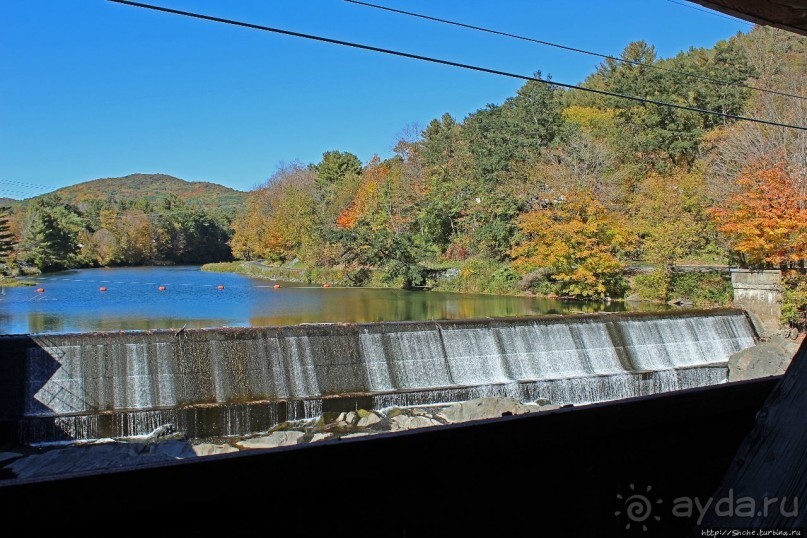 Крытый мост Тафтсвиль / Taftsville Covered Bridge