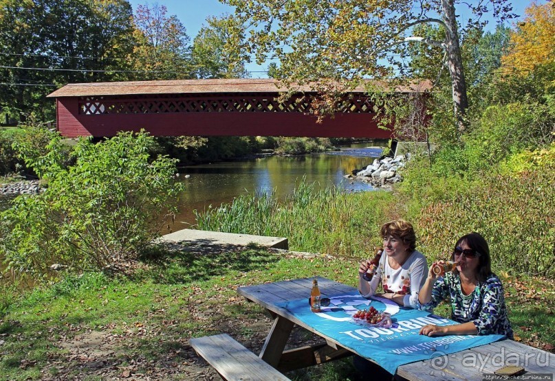 Крытый мост Тафтсвиль / Taftsville Covered Bridge