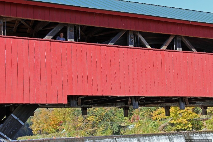 Крытый мост Тафтсвиль / Taftsville Covered Bridge