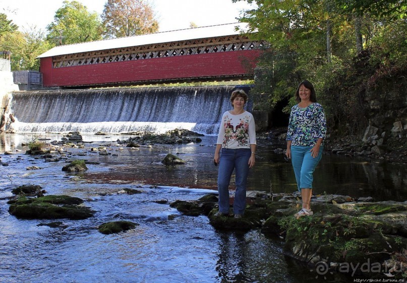 Крытый мост Тафтсвиль / Taftsville Covered Bridge