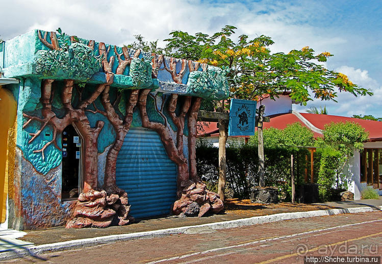 Людям тоже надо где-то жить:)) Пуэрто Айора, Галапагосы