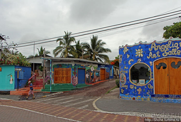 Людям тоже надо где-то жить:)) Пуэрто Айора, Галапагосы