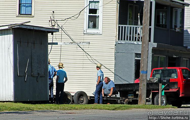 "Земля амишей" в глубинках штата Огайо