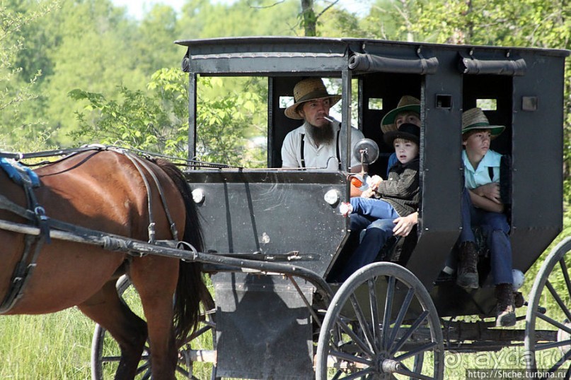 "Земля амишей" в глубинках штата Огайо