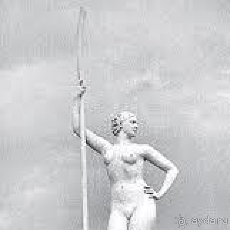 «Девушка с веслом», немецкий вариант