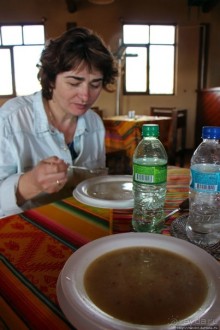 И поесть, и местным индейцам помочь