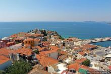 Крепость (акрополис) Кавалы и десяток ракурсов города с нее