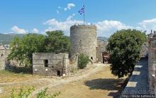 Крепость (акрополис) Кавалы и десяток ракурсов города с нее