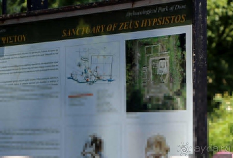 Городок "Зевсовка"... Святилища античного Диона