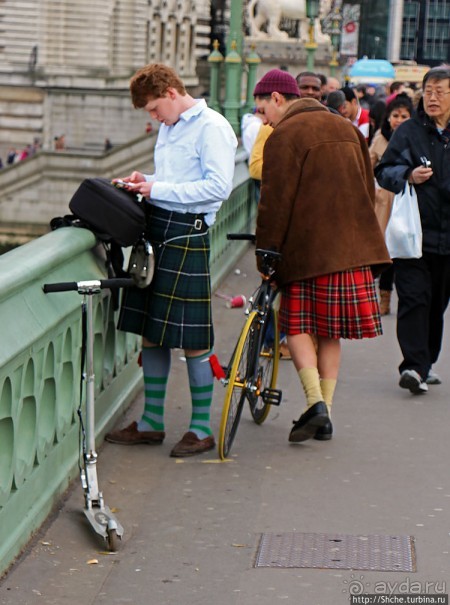 Волынки на улицах Лондона