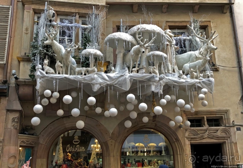 Рождественские метаморфозы у кафедрального собора Страсбурга