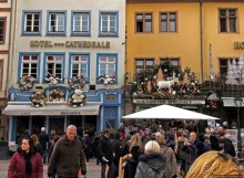 Рождественские метаморфозы у кафедрального собора Страсбурга