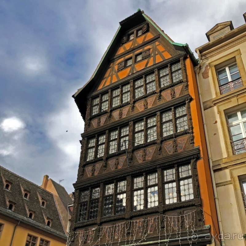 Рождественские метаморфозы у кафедрального собора Страсбурга