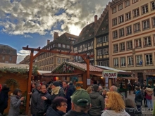 Рождественские метаморфозы у кафедрального собора Страсбурга