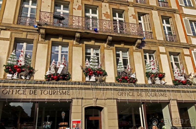 Рождественские метаморфозы у кафедрального собора Страсбурга