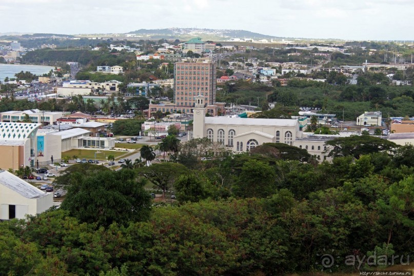Старый форт, как смотровая площадка на столицу Гуама