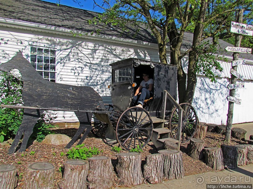 Месопотамия — небольшой городок, при том центр страны амишей